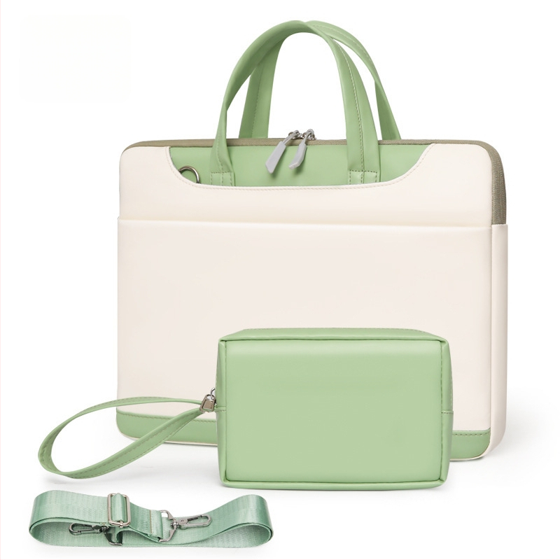 Notebook válltáska, fejlett hordozható aktatáska, női, 13-15,6 hüvelykes táblagép táska