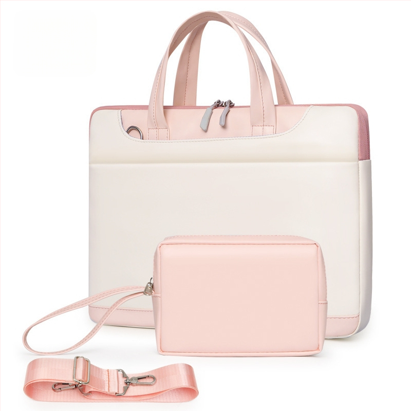 Notebook válltáska, fejlett hordozható aktatáska, női, 13-15,6 hüvelykes táblagép táska