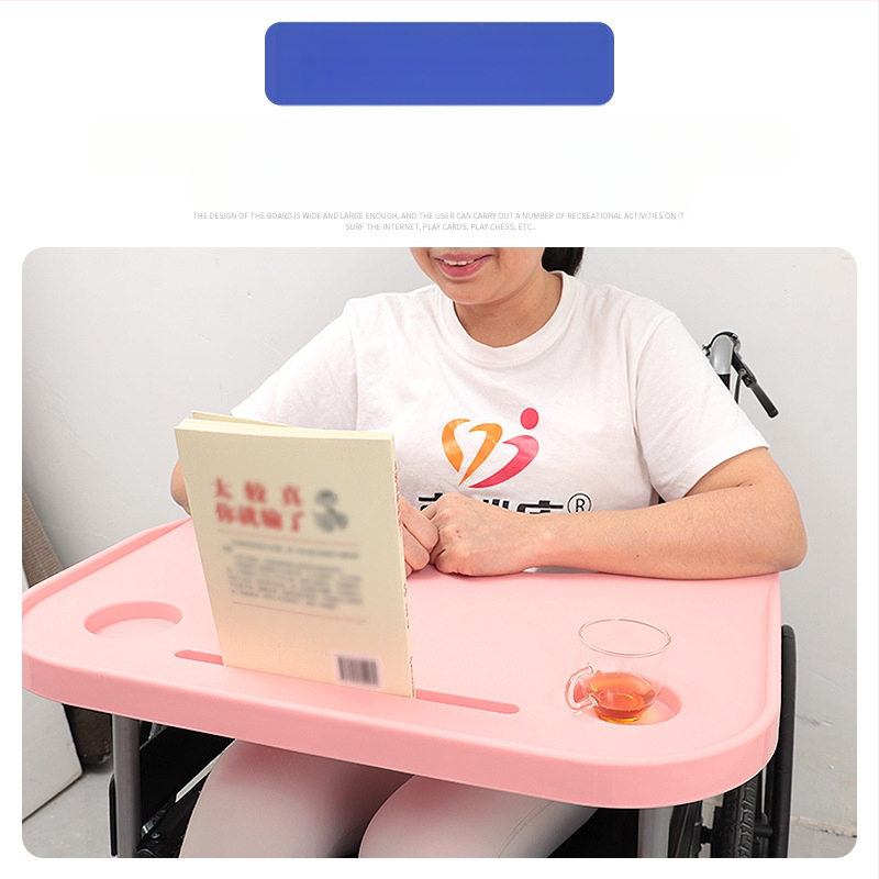 Kerekesszékes étkezőasztal, univerzális WC-szék, étkezőasztal, kerekesszék-kiegészítők, mozgáskorlátozottaknak szánt étkezőasztal, megnövelt vastagítás, ingyenes beszerelés