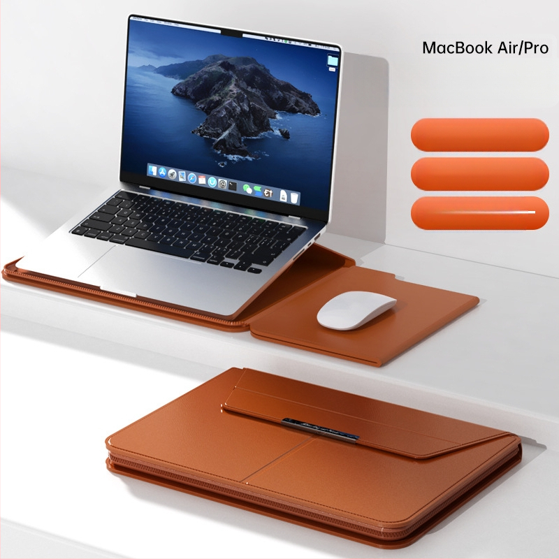 Daugiafunkcis vidinis nešiojamojo kompiuterio krepšys 14 colių su stovo apsauginiu dangteliu 15,3 m²/3 užtrauktuku, kompiuterio laikymo krepšys, sandėlyje