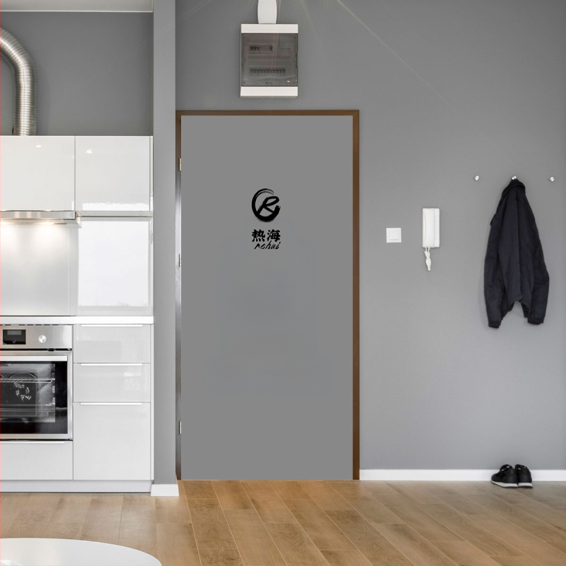 Forró tenger Lakástextil Új Kereskedelmi Új Termék Szimuláció Kreatív Matrica Ajtómatrica Öntapadós Dekoratív Matrica Hálószoba Nappali Ajtómatrica Falmatrica