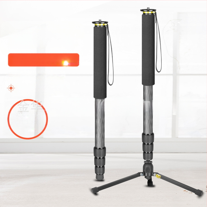 Rūpnīcas tiešās pārdošanas neitrāls stāvošs video 32. sērijas oglekļa šķiedras viegls monopoda fotografēšanas foto oglekļa pārnēsājams statīvs