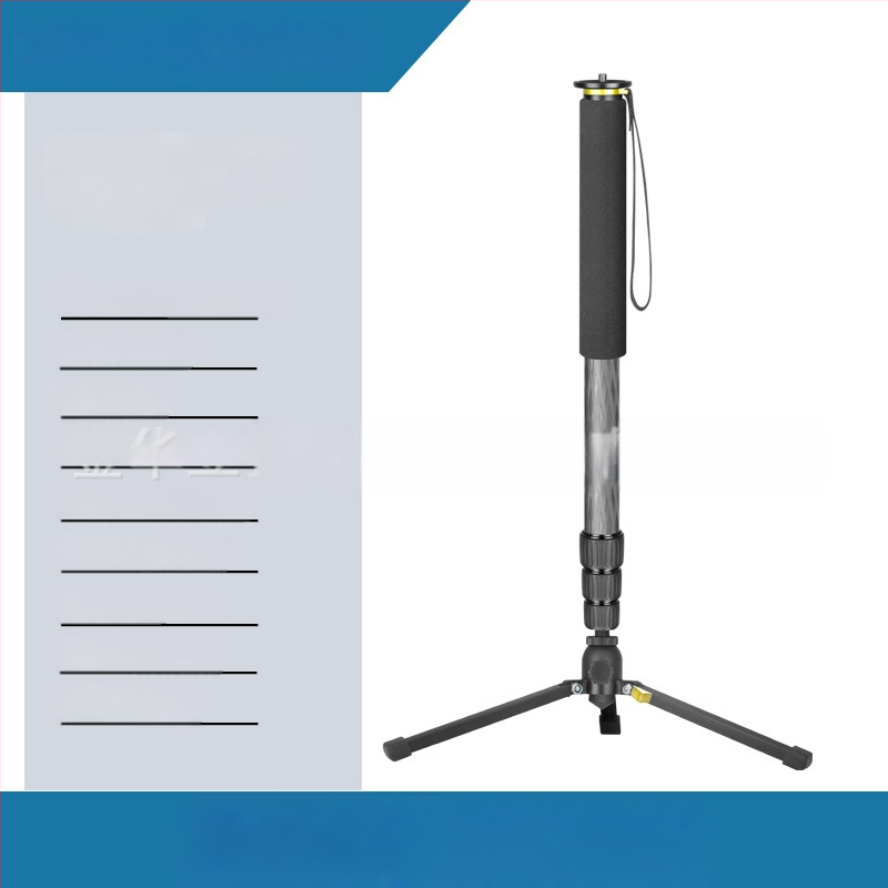 Rūpnīcas tiešās pārdošanas neitrāls stāvošs video 32. sērijas oglekļa šķiedras viegls monopoda fotografēšanas foto oglekļa pārnēsājams statīvs