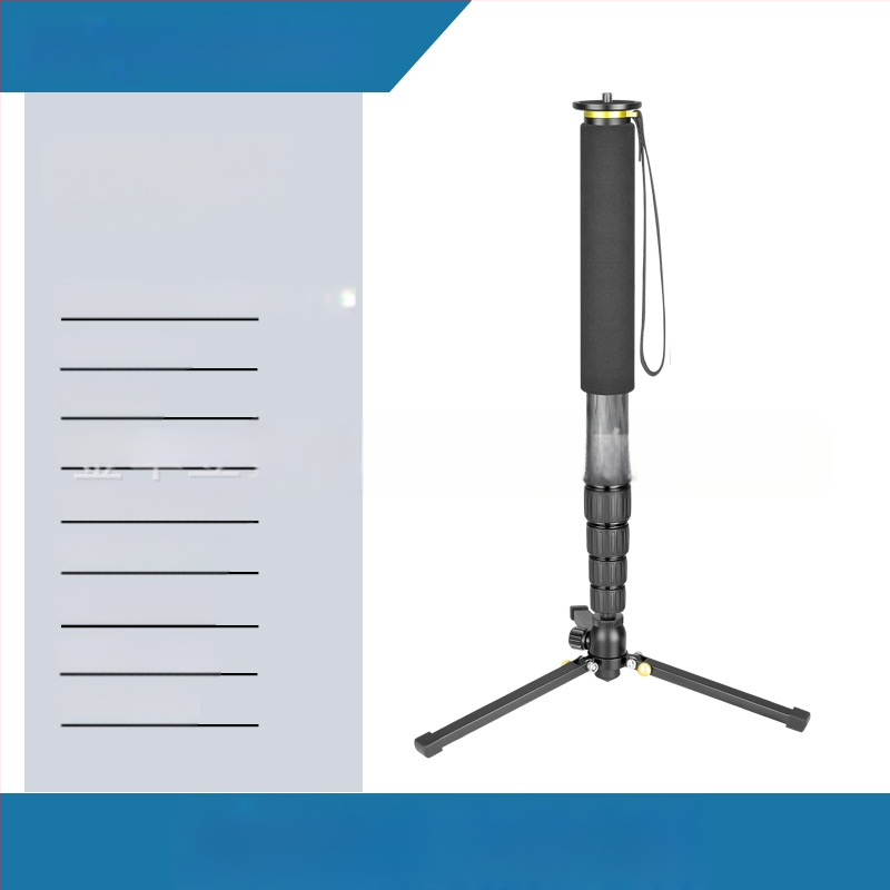 Rūpnīcas tiešās pārdošanas neitrāls stāvošs video 32. sērijas oglekļa šķiedras viegls monopoda fotografēšanas foto oglekļa pārnēsājams statīvs