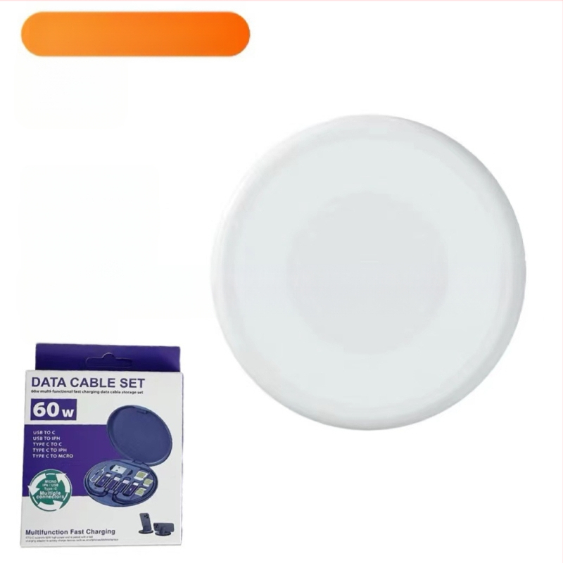 Nešiojama daugiafunkcinė duomenų saugojimo dėžutė, 60 W, ištraukiamas adapteris „nuo vieno iki trijų“, greito įkrovimo laidas