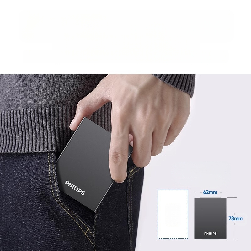 Philipsi PSSD mobiilne pooljuhtketas mobiiltelefoni arvuti C-tüüpi kaheotstarbeline kõvaketas kiire salvestusruumi hulgimüügi laiendamine