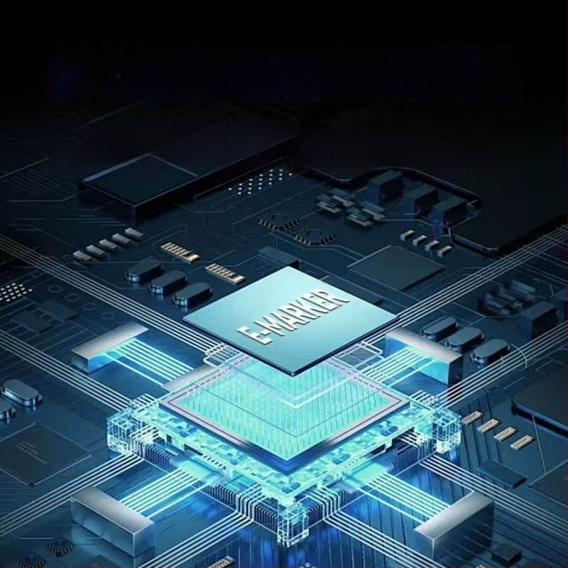 Išmanusis LED skaitmeninis ekranas silikoninis duomenų kabelis dėžutėje PD240W greito įkrovimo mobiliojo telefono kabelis, tinkantis Apple 15/16 Type-C