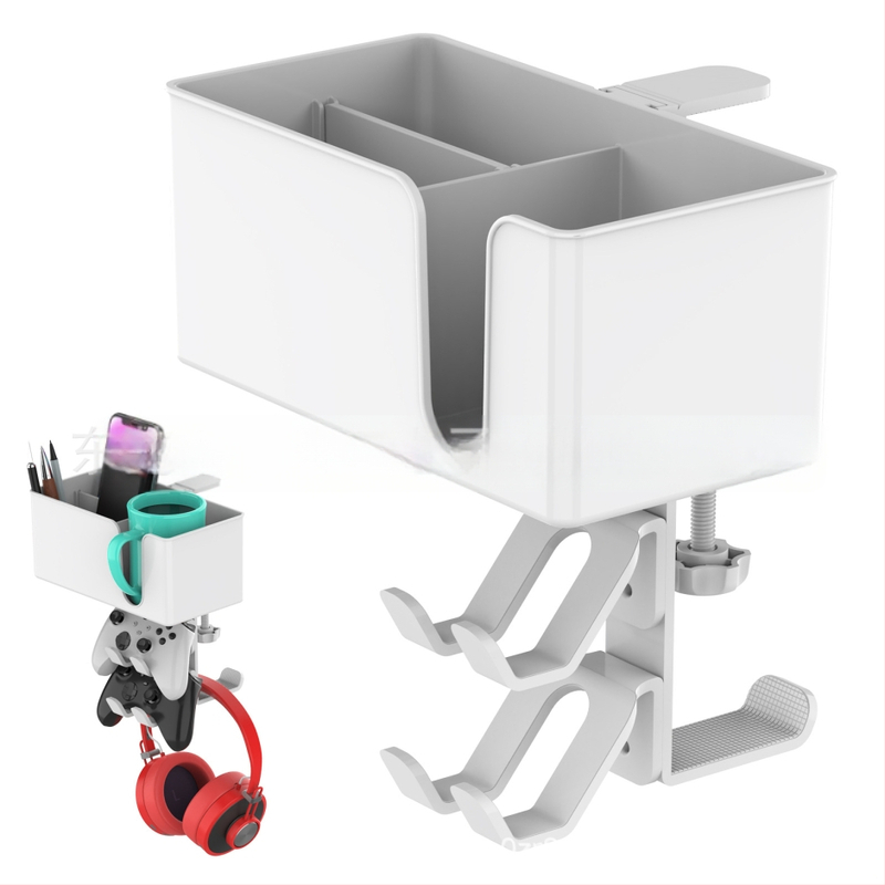 2025. aasta uus lauakonsool, multifunktsionaalne veetass, kõrvaklappide ja mängukontrolleri paigutusraam, lihtne paigaldada
