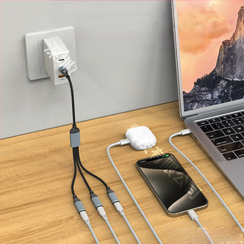 Star Rail USB Revolution egy-három anya C típusú töltőkábel átviteli elosztó adapter OTG számítógép bővítő dokkoló