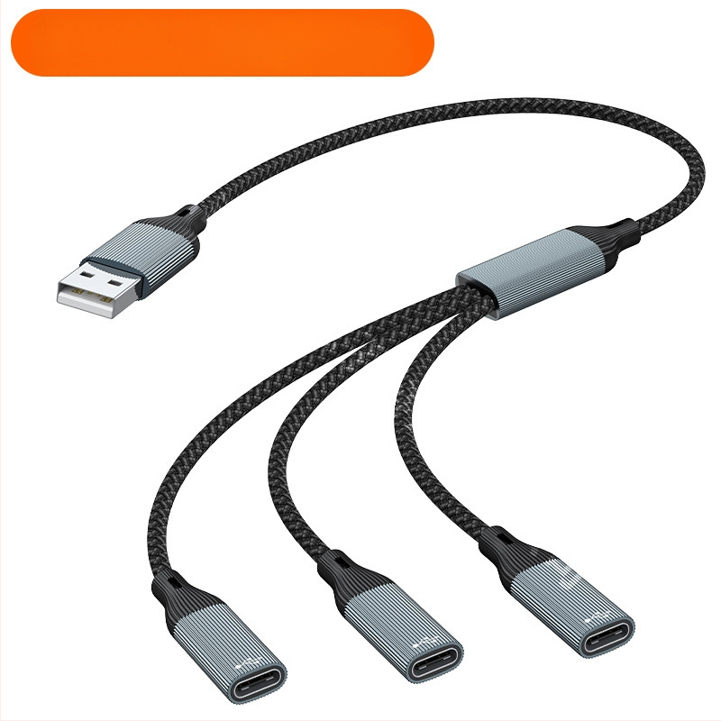 Star Rail USB Revolution egy-három anya C típusú töltőkábel átviteli elosztó adapter OTG számítógép bővítő dokkoló