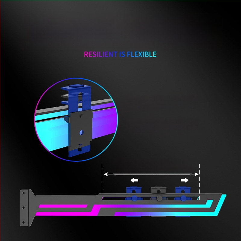 4090 graafikakaardi kronstein ARGB Shengguang sünkroonse graafikakaardi pesa vertikaalse paigaldusega graafikakaardi kronstein lauaarvuti 3060 kronstein