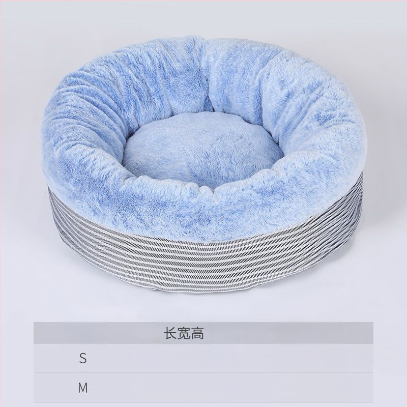 Téli meleg macskafészek félig zárt macskafészek ház macskaágy mély alvás fészek kutyaház univerzális minden évszakra