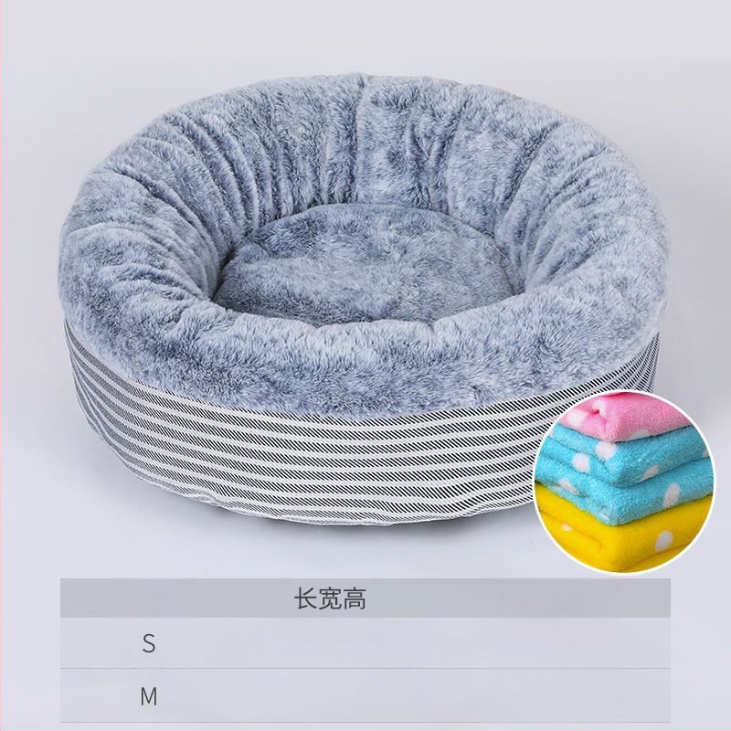 Téli meleg macskafészek félig zárt macskafészek ház macskaágy mély alvás fészek kutyaház univerzális minden évszakra