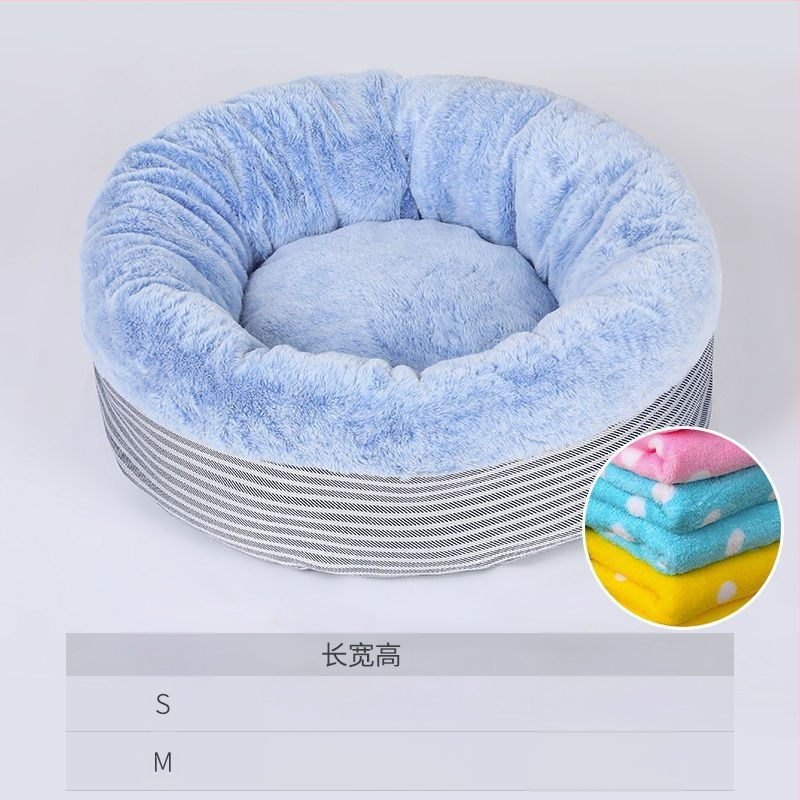 Téli meleg macskafészek félig zárt macskafészek ház macskaágy mély alvás fészek kutyaház univerzális minden évszakra