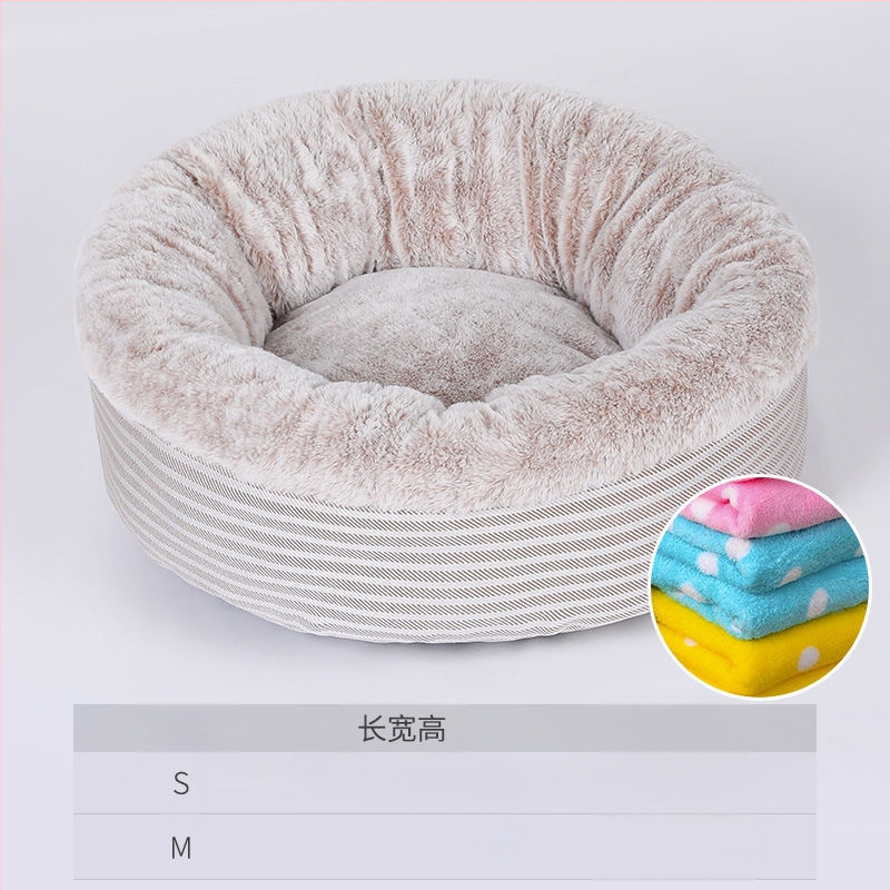 Téli meleg macskafészek félig zárt macskafészek ház macskaágy mély alvás fészek kutyaház univerzális minden évszakra