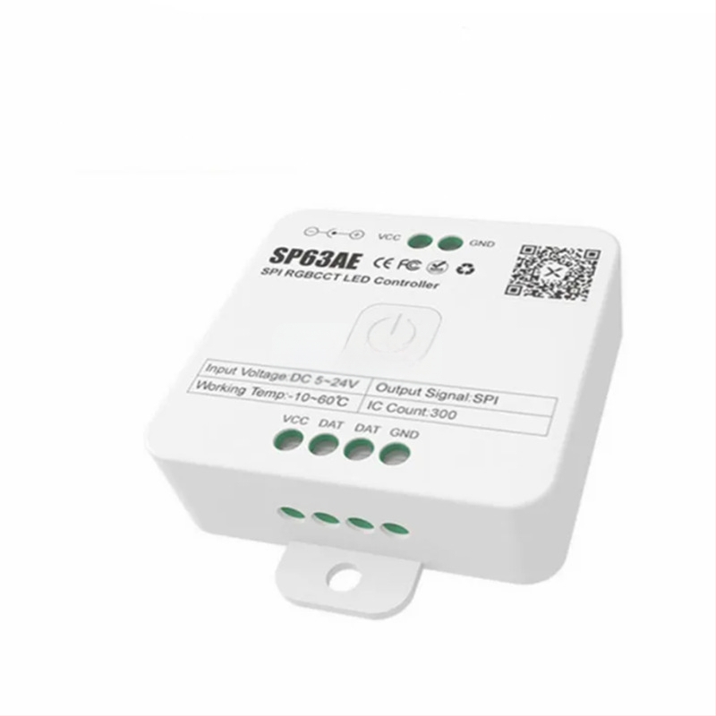 SP638E kolmekanaliline RGB maagilise värviga LED-juhtimine, Bluetooth-muusikakontroller