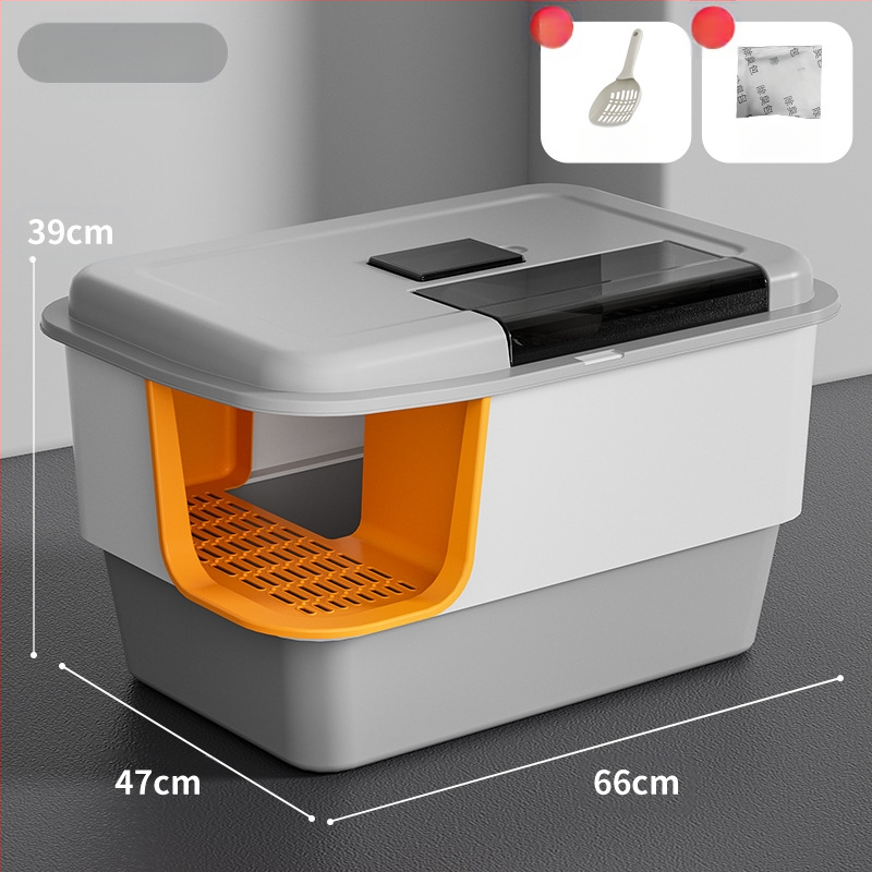 Kassiliivakast, eriti suur, täielikult poolsuletud, avatud, pritsmekindel, suur võine, hiiglaslik kassiliivakast, tualettruum