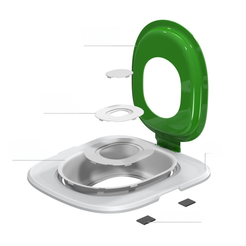 5. põlvkonna kassi tualetitreener uus kogemus integreeritud lemmiklooma tualett kassi tualeti treenimiseks kassiliivakauss