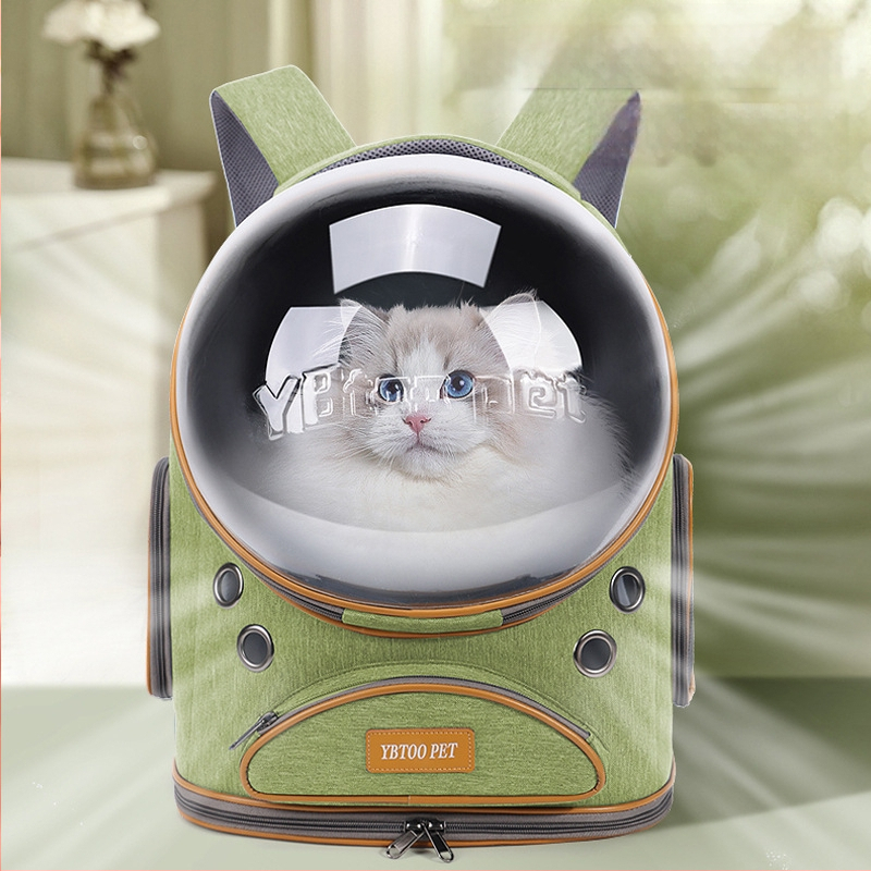Kassikott Lihtne väljamineku seljakott Kosmosekapsel Suurtele koertele mõeldud lemmikloomade seljakott Kassipuurist seljakott Läbipaistev kassikott