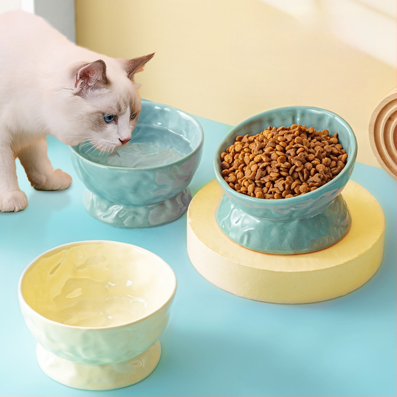 Kassikauss, koerakauss, keraamiline kassitarbed, armas diagonaalne topeltkauss, kassikauss, kaelakaitse, kõrge kauss, koerakauss, löögikindel, hulgimüük