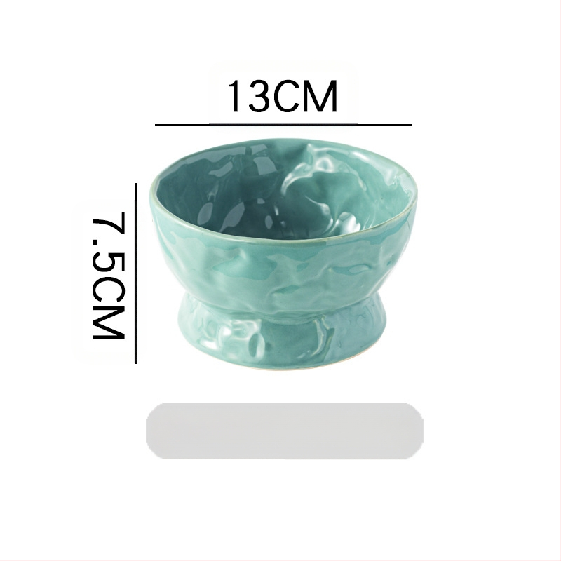 Kassikauss, koerakauss, keraamiline kassitarbed, armas diagonaalne topeltkauss, kassikauss, kaelakaitse, kõrge kauss, koerakauss, löögikindel, hulgimüük