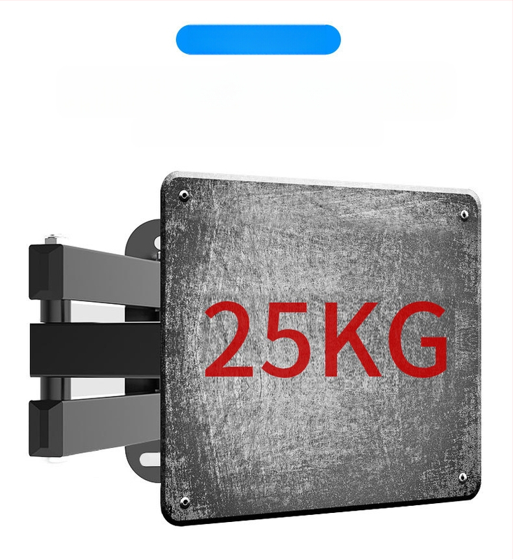 Suport monitor telescopic rotativ, montat pe perete, comutare ecran orizontală și verticală, universal, 17, 24, 27, 32 inch, montat pe perete