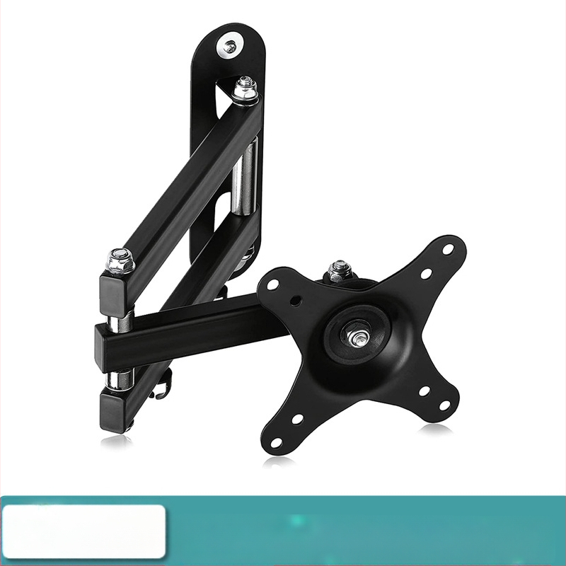 Suport monitor telescopic rotativ, montat pe perete, comutare ecran orizontală și verticală, universal, 17, 24, 27, 32 inch, montat pe perete