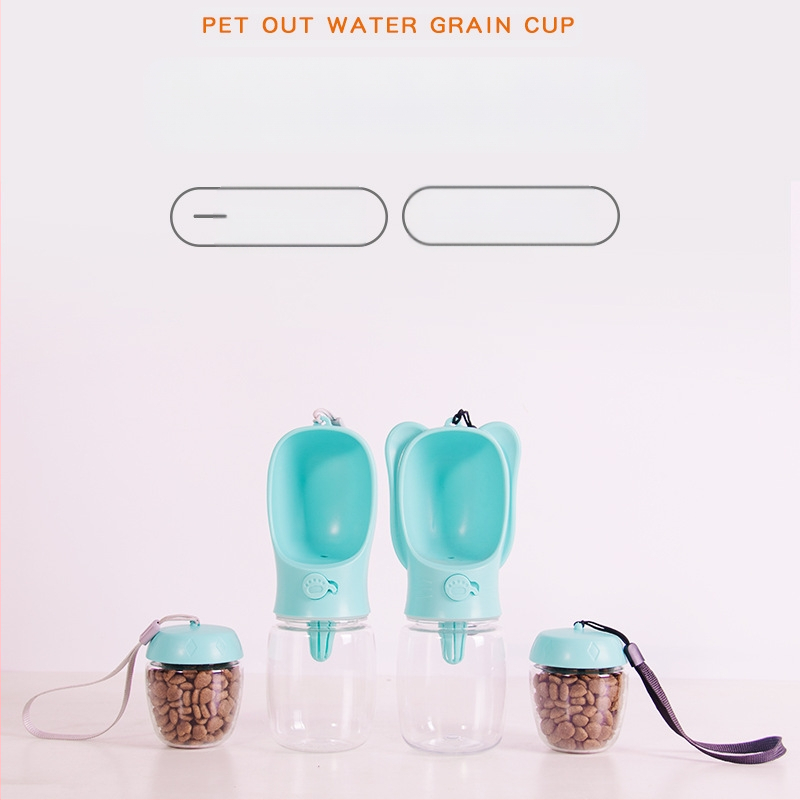 Kaheotstarbeline koerajoogikruus lemmikloomade veetoidukruus 2-ühes kaasaskantav kassi õues kasutatav veejoogikauss