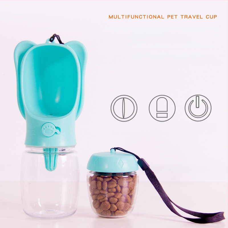 Kaheotstarbeline koerajoogikruus lemmikloomade veetoidukruus 2-ühes kaasaskantav kassi õues kasutatav veejoogikauss