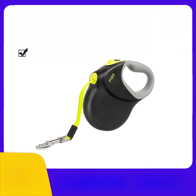 Povodac za kućne ljubimce 8 m povodac za pse najlonski automatski uvlačivi crni povodac za pse oprema za kućne ljubimce