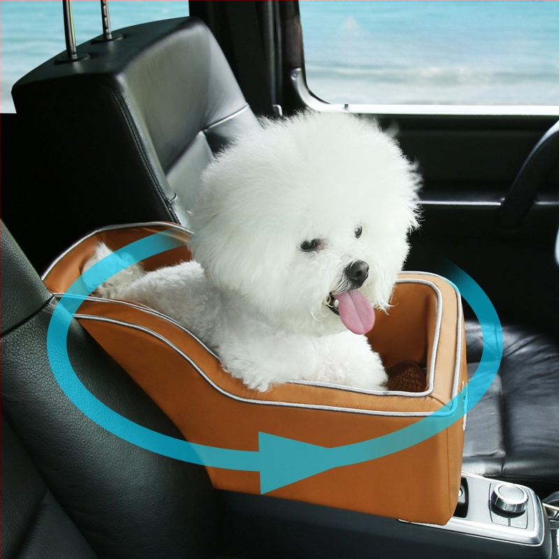 Keskjuhtimisega autokuut lemmiklooma autokuut väikese koera auto koera turvatool kassi esiosa autosõidu artefakt