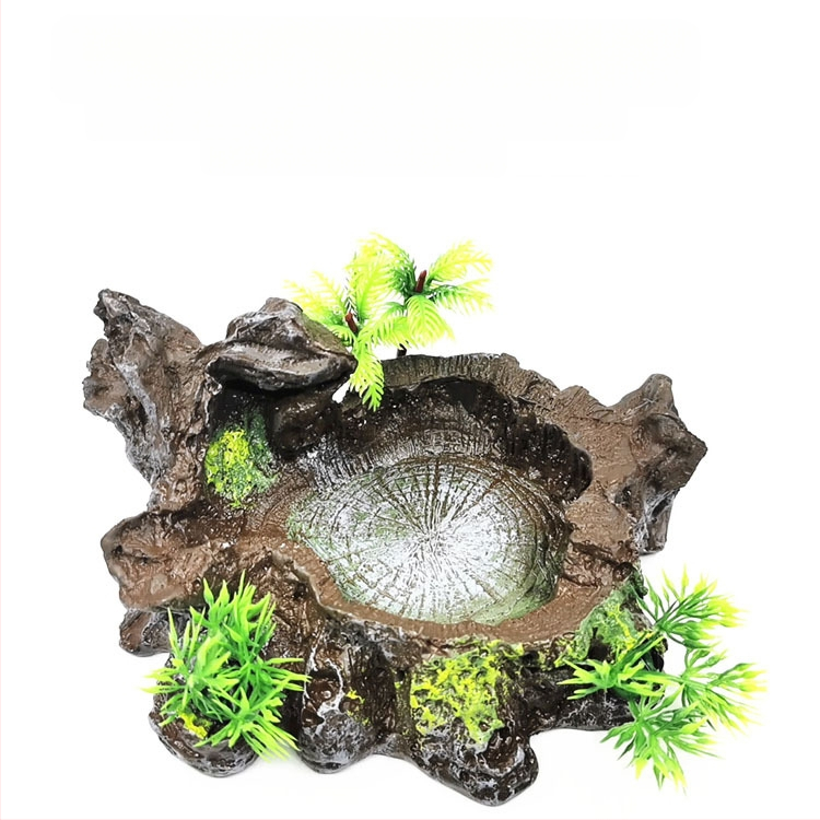 Tehase otsemüük kalapaagi kaunistuseks akvaariumi simuleeritud flokeeritud vaigust veekauss kilpkonna ronimislemmikloomade söögitaldrik flokeeritud kilpkonnanõu