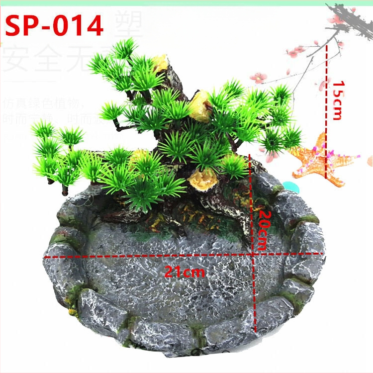 Tehase otsemüük kalapaagi kaunistuseks akvaariumi simuleeritud flokeeritud vaigust veekauss kilpkonna ronimislemmikloomade söögitaldrik flokeeritud kilpkonnanõu