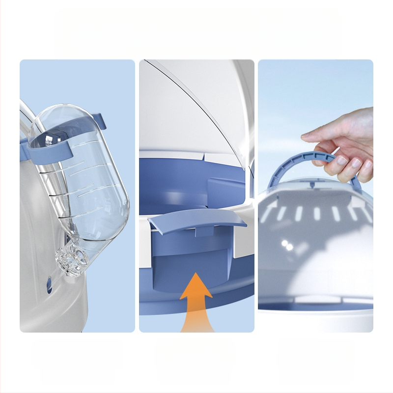 Papagoi väljamineva puuri kaasaskantav puur tiigri nahast pojengilindude reisiseljakott ümmarguse linnupuuri tarvikutega lind