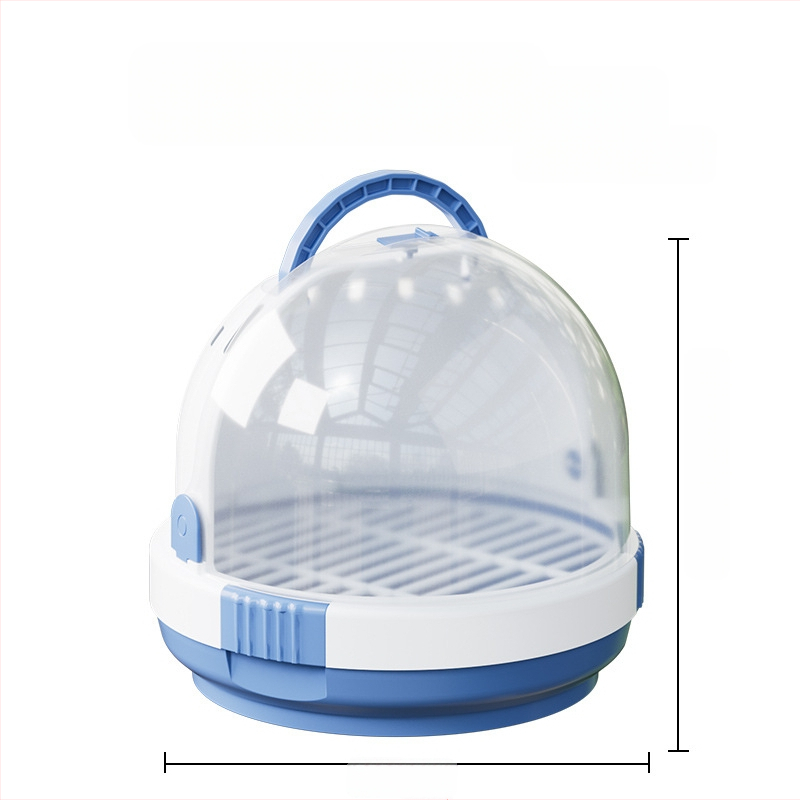 Papagoi väljamineva puuri kaasaskantav puur tiigri nahast pojengilindude reisiseljakott ümmarguse linnupuuri tarvikutega lind