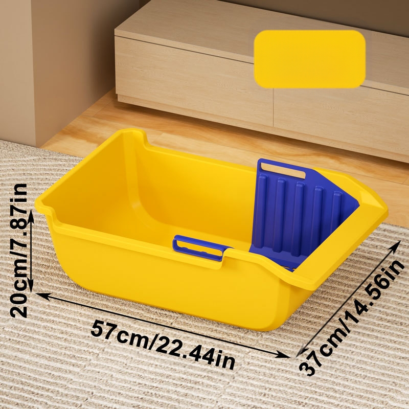 Suur kassiliivkast poolsuletud ämbriga, eemaldatav kassi tualett, kõrgusvastane tara, väline pritsmetega kassi väljaheidete bassein, hulgimüük