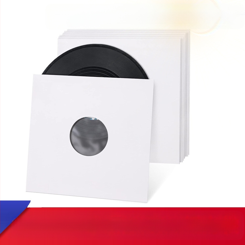 71012-tolline Lp vinüülplaadipaberi sisekott, jõupaber + polüpropüleenist kile, kahekihiline kaitsekate, antistaatiline kile hoiustamine