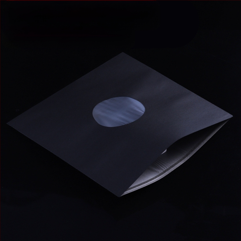 71012-tolline Lp vinüülplaadipaberi sisekott, jõupaber + polüpropüleenist kile, kahekihiline kaitsekate, antistaatiline kile hoiustamine