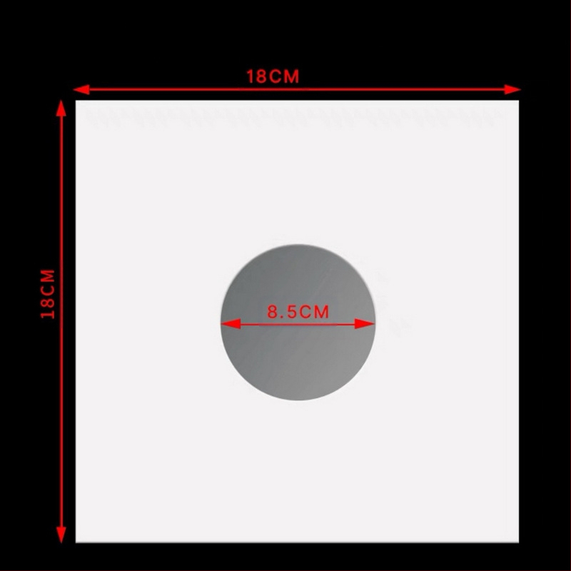 71012-tolline Lp vinüülplaadipaberi sisekott, jõupaber + polüpropüleenist kile, kahekihiline kaitsekate, antistaatiline kile hoiustamine