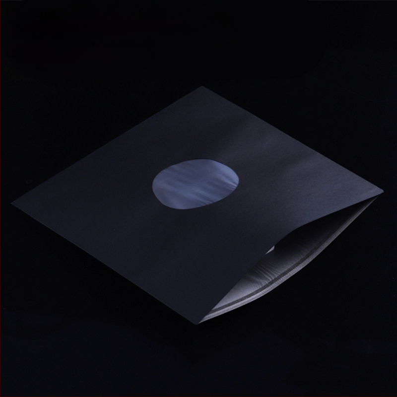 71012-tolline Lp vinüülplaadipaberi sisekott, jõupaber + polüpropüleenist kile, kahekihiline kaitsekate, antistaatiline kile hoiustamine