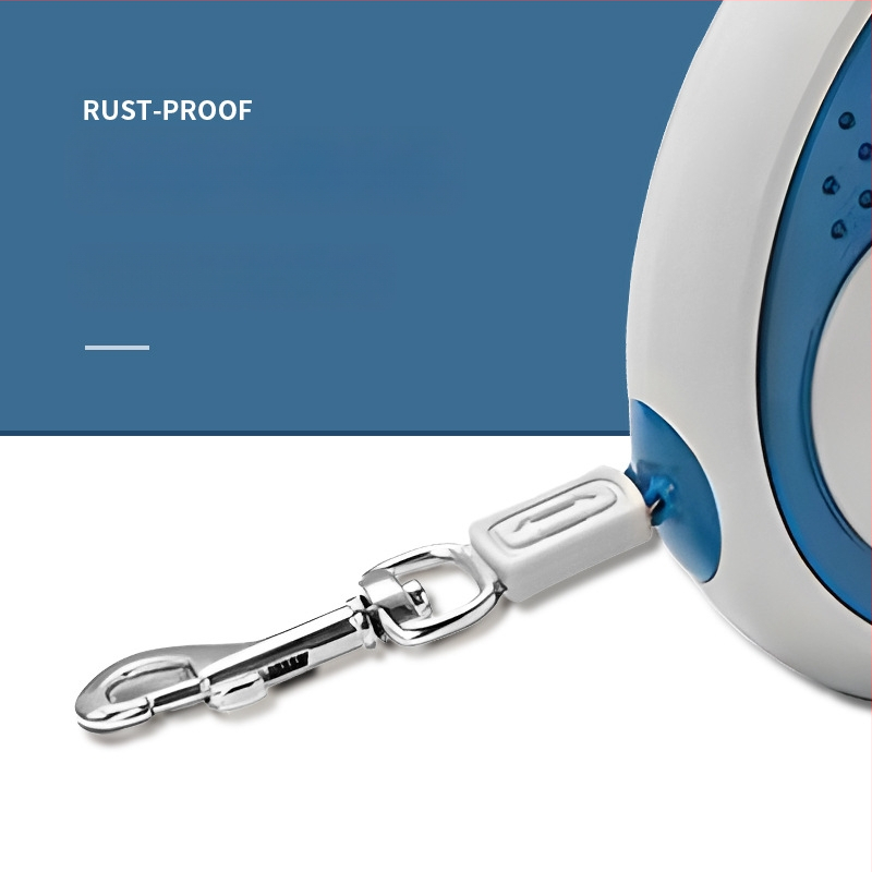 Valmis lemmikloomade koerarihm, automaatne sissetõmmatav koerarihm, koerakett keskmistele ja suurtele koertele, kadumisvastane koerarihm