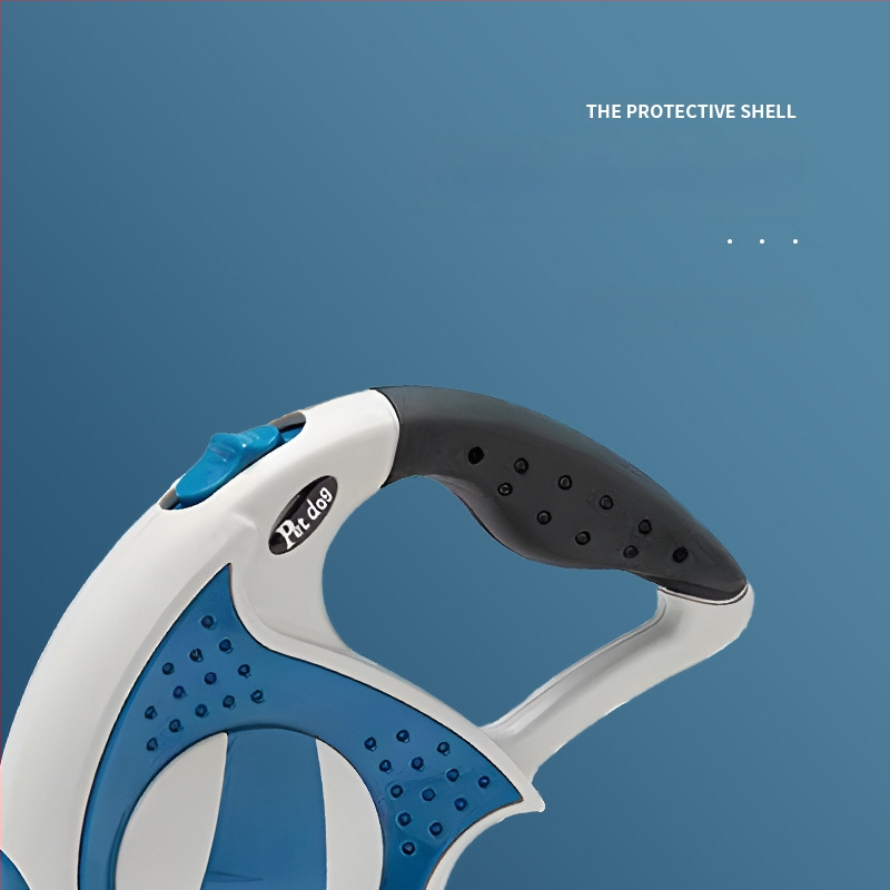 Valmis lemmikloomade koerarihm, automaatne sissetõmmatav koerarihm, koerakett keskmistele ja suurtele koertele, kadumisvastane koerarihm