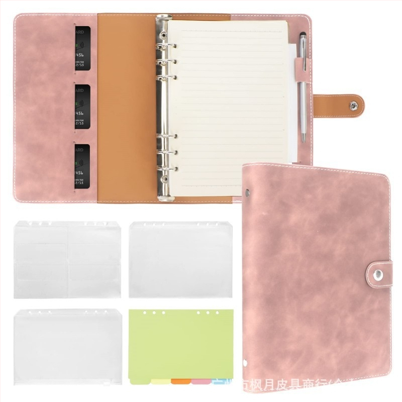 Δερμάτινο κάλυμμα σημειωματάριου με κλιπ σε ιαπωνικό στιλ, μοντέρνο δερμάτινο κάλυμμα με κλιπ σε σχήμα φύλλου, προστατευτικό κάλυμμα βιβλίου ηχογράφησης για άνδρες και γυναίκες