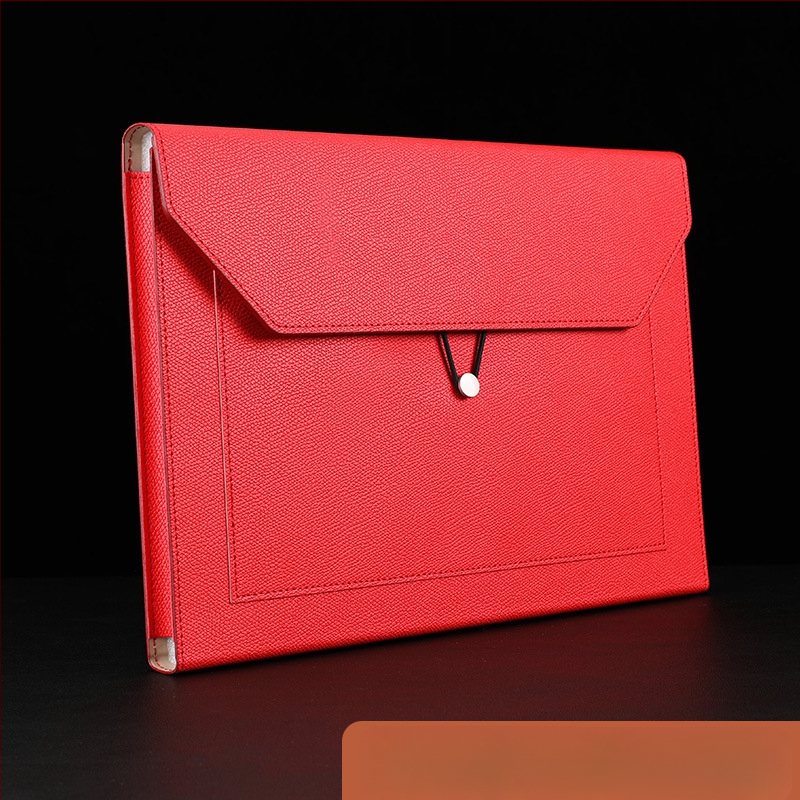 A4 formaadis tipptasemel paksendatud mahutavusega suure mahutavusega veekindel konverentsidokumendikott, failikott, kontoridokumendikott, äridokumentidele