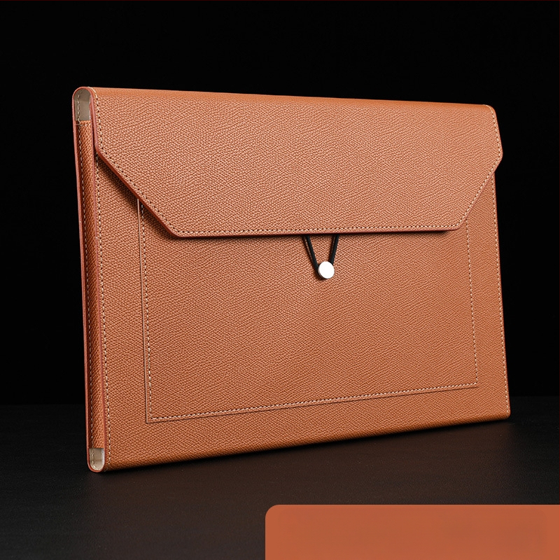 A4 formaadis tipptasemel paksendatud mahutavusega suure mahutavusega veekindel konverentsidokumendikott, failikott, kontoridokumendikott, äridokumentidele