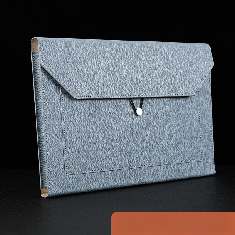 A4 formaadis tipptasemel paksendatud mahutavusega suure mahutavusega veekindel konverentsidokumendikott, failikott, kontoridokumendikott, äridokumentidele