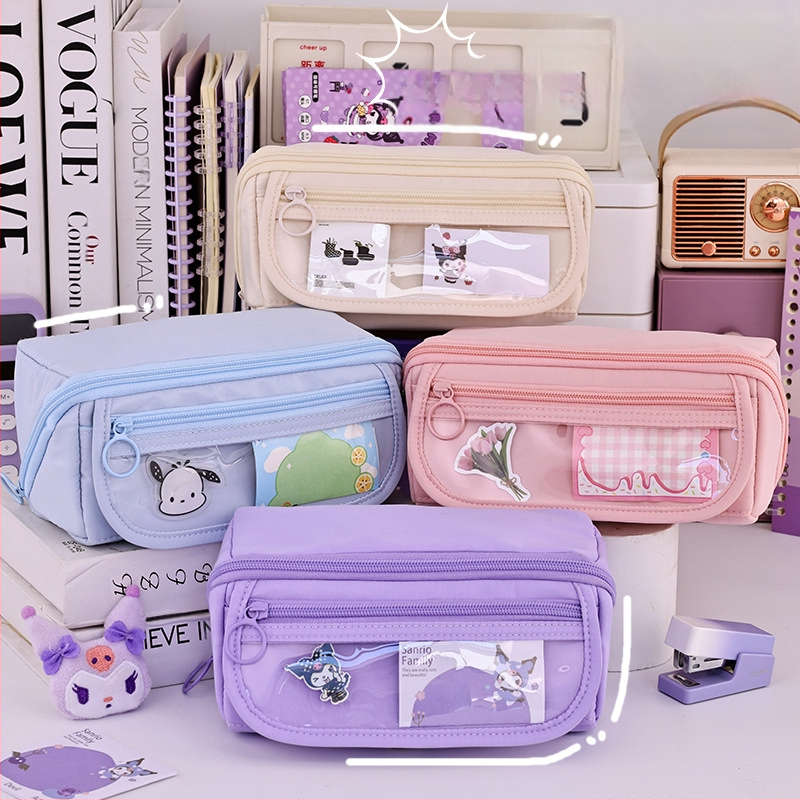 9 rétegű ceruzatartó, nagy kapacitású, szennyeződés-álló, aranyos tejes Huhu, nagy értékű írószerdoboz általános iskolásoknak, fejlett érzékkel bíró ceruzatartó