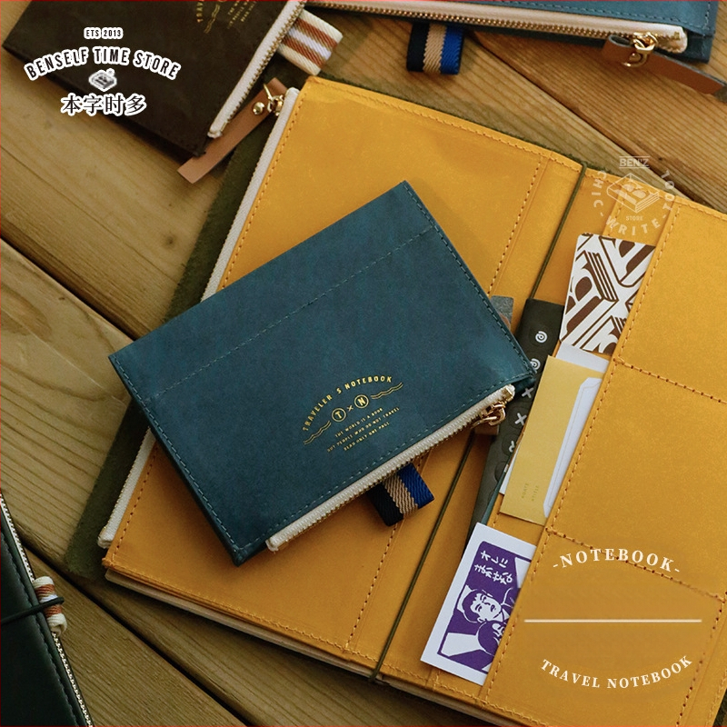 Mitme TN tõmblukuga hoiukoti aksessuaarid DuPonti paberist reisiraamat, pestud loomanahast arvete kott ümbritsev