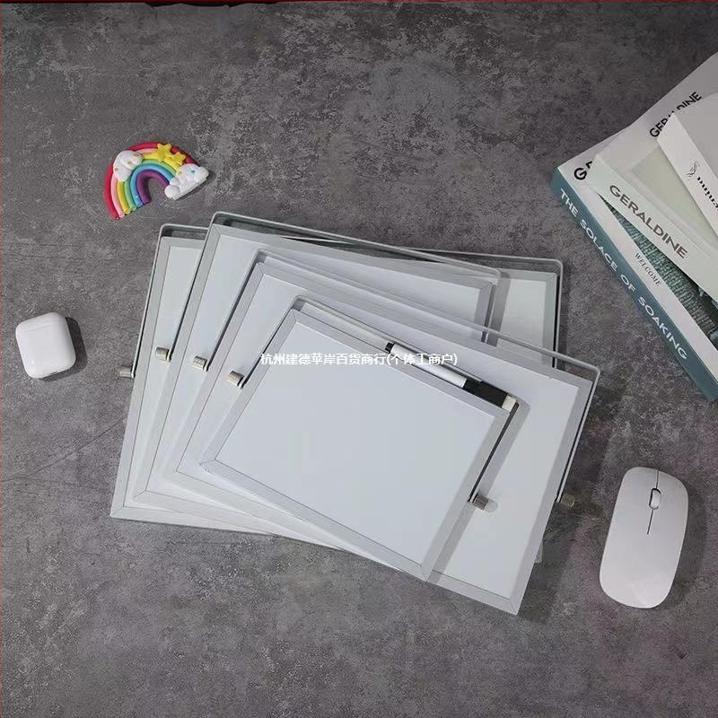 Kokkupandav lauapaneel, alumiiniumisulamist raam, kahepoolne kokkupandav lauaarvuti märkmetahvel, kustutatav kronstein, magnetiline kirjutamine