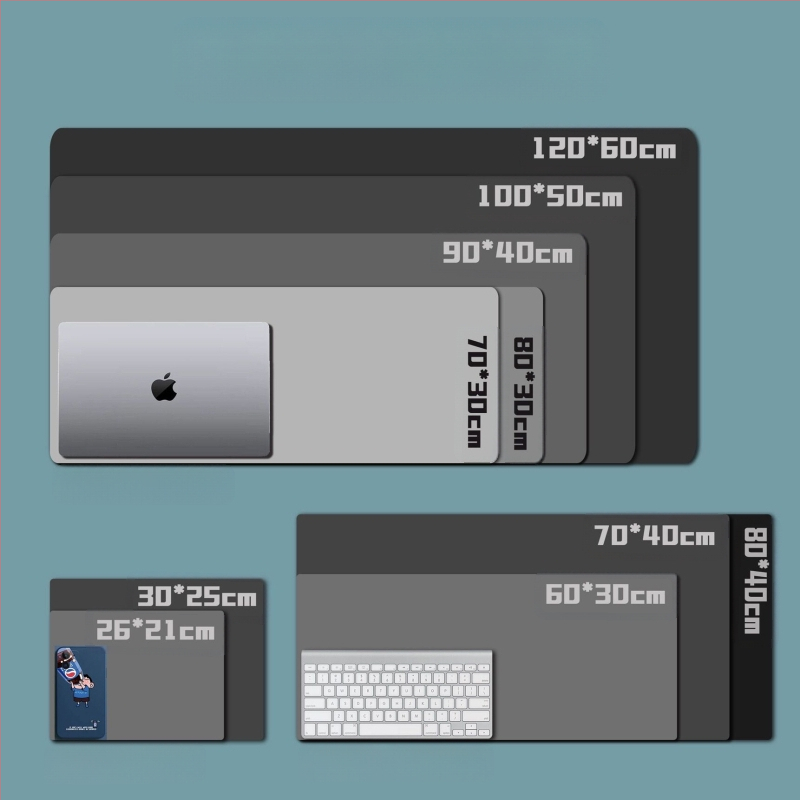 Yin és Yangyu egérpad, extra nagy, foltálló tai chi képpel, gumi asztali pad, Ozon Cross-Border Amazon mosható billentyűzetpad